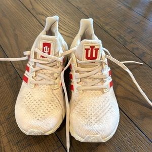 IU branded ultra boosts.